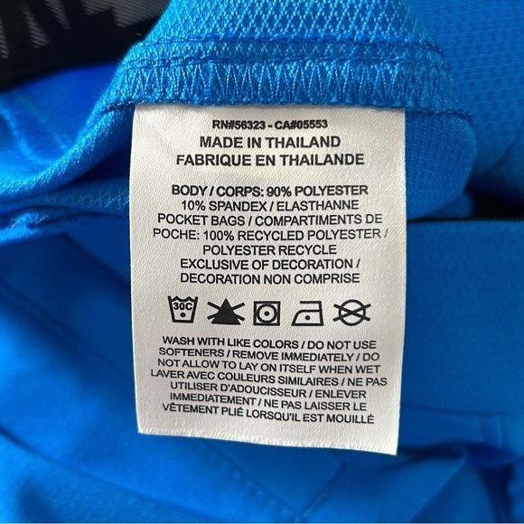 NIKE Shorts Men's Dri-Fit Blue Size 36 Golf Sporty Athletics - Picture 3 of 8